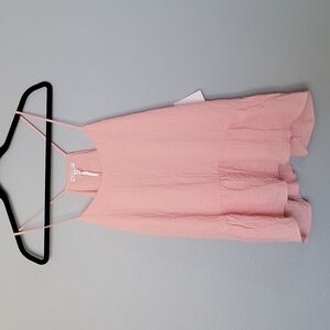 Maisie NWT Romantic Fairycore Textured Peplum Tank Large